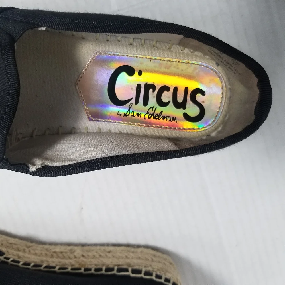 CIRCUS BY SAM EDELMAN WOMEN'S PLATFORM LOAFERS SIZE 7